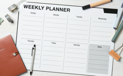 Wochenplan erstellen in 5 Schritten: Tipps zur besseren und stressfreien Planung