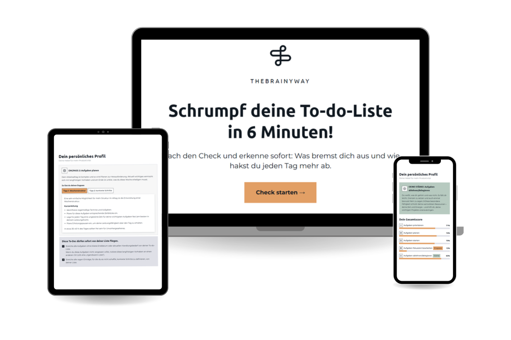 mockup-engpass-checkerin-weiss Vorschau auf die Online App, um deine To-do-Liste zu schrumpfen